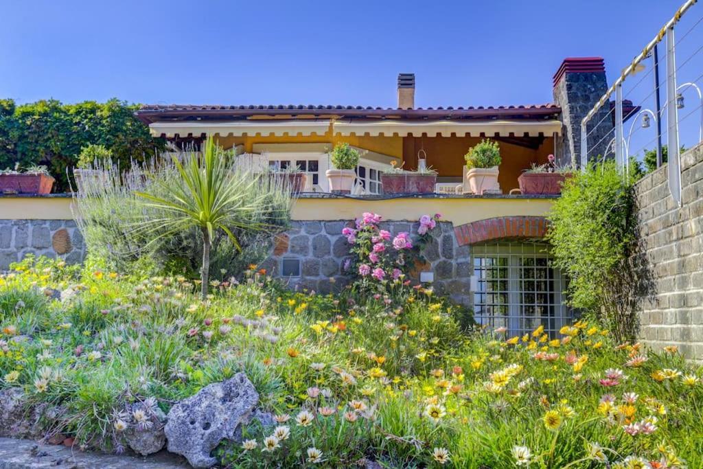 Villa Luce-Casa Vacanza Con Vista Panoramica Mare. Velletri Kültér fotó